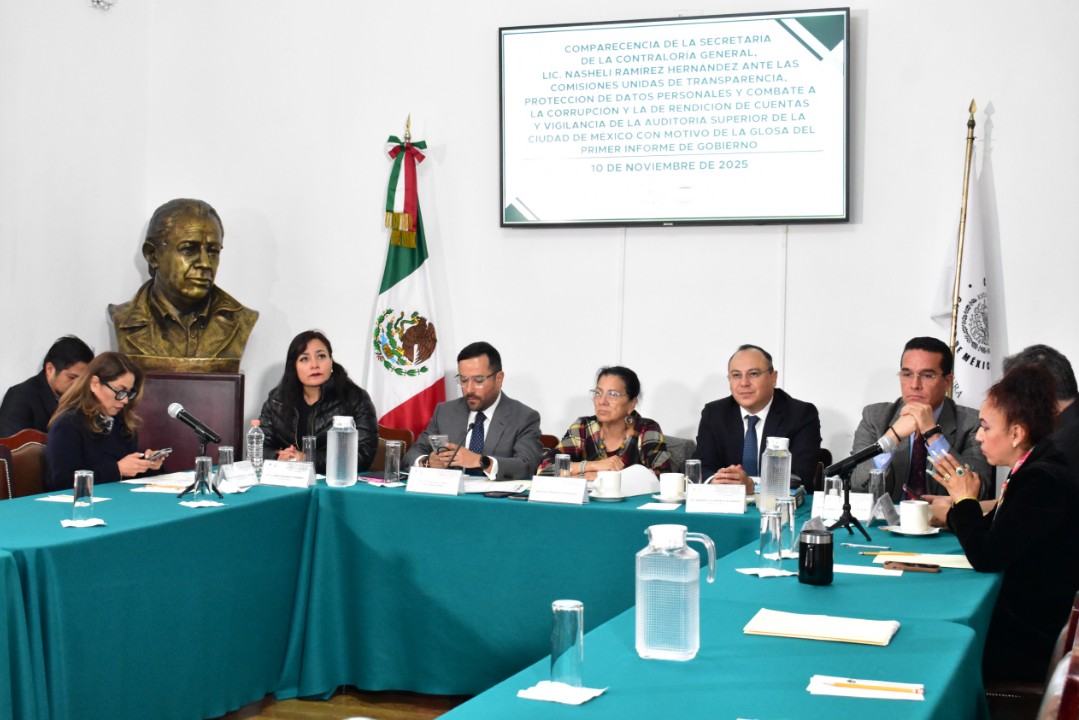 Contraloría General de la CDMX refuerza combate a la corrupción con más de 790 acciones de fiscalización y 17 mil denuncias ciudadanas