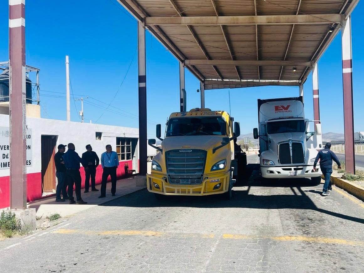 Arranca operativo federal en San Luis Potosí para controlar peso y dimensiones del autotransporte