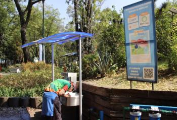 Sedema y Meta Cero inauguran sistema de cosecha de agua de lluvia en el Centro de Conservación Los Coyotes