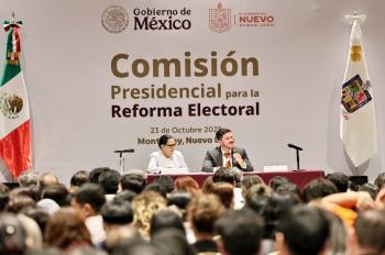 Gobierno federal impulsa diálogo ciudadano en Nuevo León para construir la Reforma Electoral