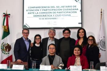 Tomás Pliego destaca avances en participación ciudadana durante el primer año del gobierno de Clara Brugada