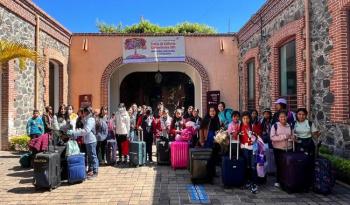Infancias y juventudes de Cultura Comunitaria se preparan para la Fiesta de Culturas Comunitarias 2025 en el Zócalo capitalino