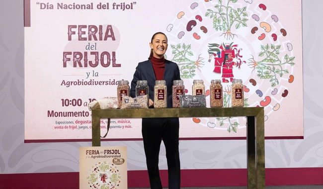 Gobierno de México presenta Frijoles Bienestar en Feria del Frijol y Agrobiodiversidad
