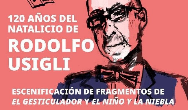 Homenaje a Rodolfo Usigli en Capilla Alfonsina con escenificación de sus obras emblemáticas