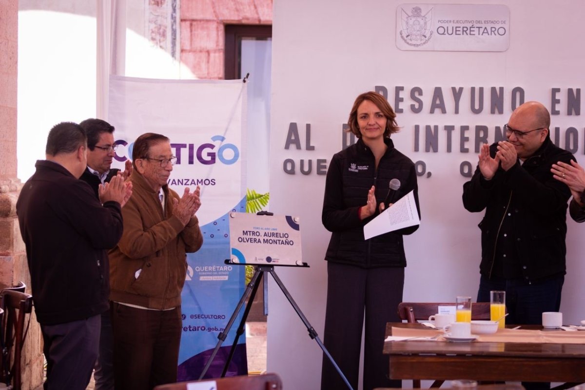 Secretaria de Cultura conmemora Día del Músico con homenaje a Aurelio Olvera Montaño en Querétaro