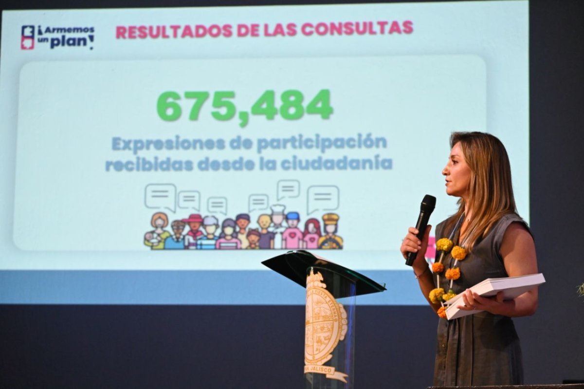 Jalisco presenta Plan Estatal de Desarrollo construido con más de 675 mil expresiones ciudadanas