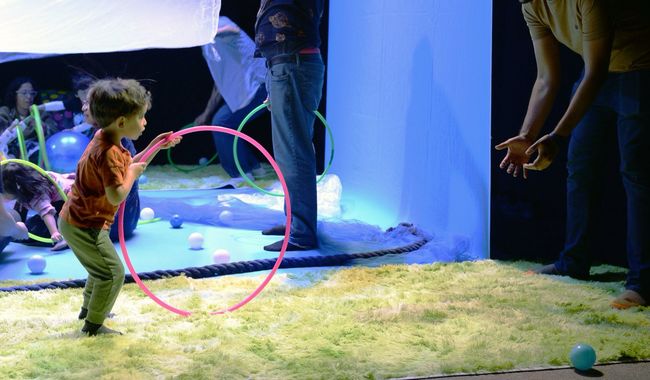 Te veo: experiencia teatral inmersiva para la primera infancia en el Centro Cultural Helénico