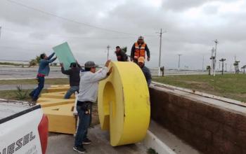 Retiran letreros en Playa Bagdad; México investiga incidente y refuerza cooperación con EE.UU.
