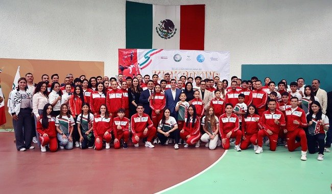 CONADE abandera selecciones mexicanas de kickboxing para competencias internacionales 2025