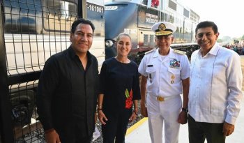 Inauguran Primer Tramo del Ferrocarril Istmo-Soconusco que Conecta Oaxaca y Chiapas