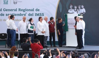 IMSS inaugura Hospital General Regional de Especialidades en Chiapas con capacidad para más de un millón de derechohabientes