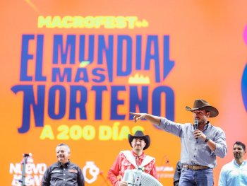 Samuel García anuncia apoyos históricos al magisterio en marco del Macro Fest 'El Mundial Más Norteño'