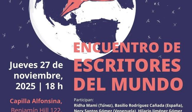 Encuentro de Escritores del Mundo reúne voces literarias de tres continentes en la Capilla Alfonsina
