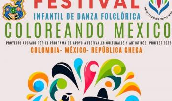 Festival Coloreando México reúne a delegaciones infantiles de cuatro países en Jalisco