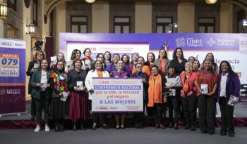 Gobierno de México anuncia 10 acciones nacionales para erradicar violencia contra mujeres
