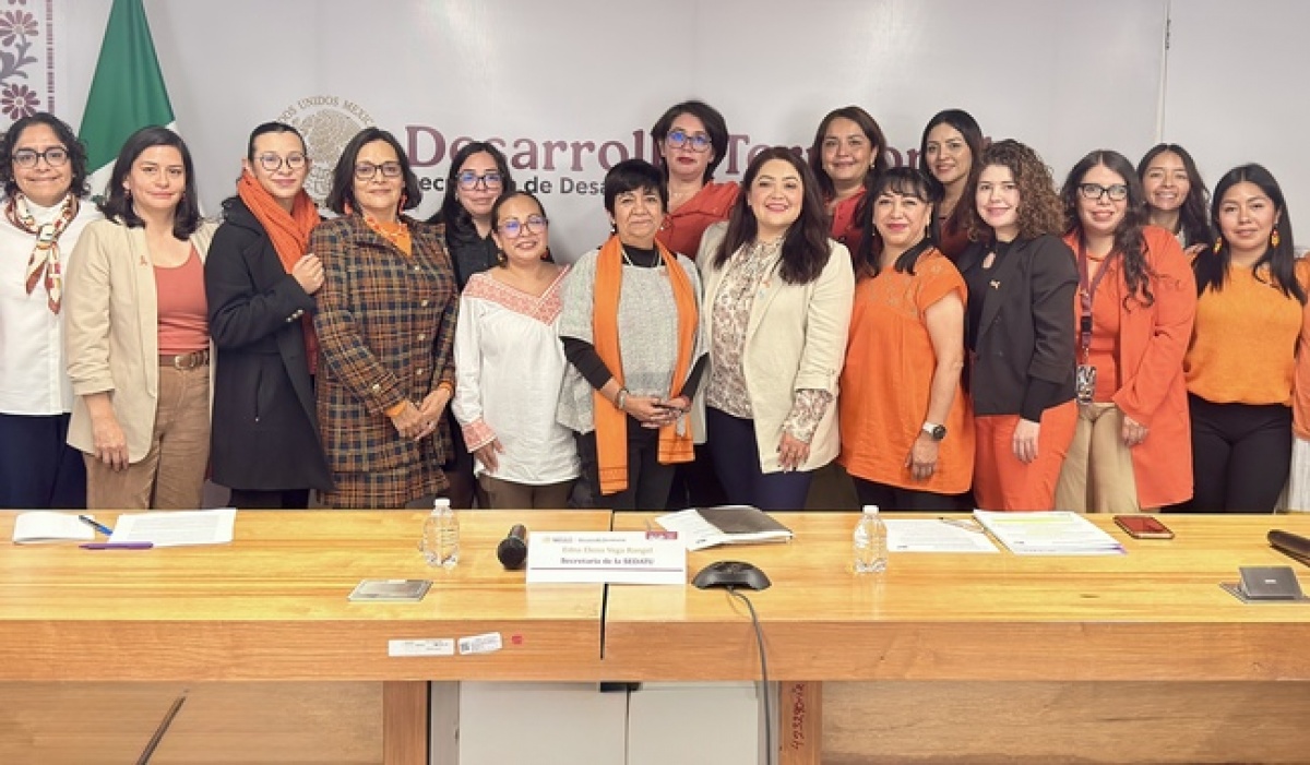 Sedatu impulsa perspectiva de género en el Plan Nacional de Desarrollo 2025-2030