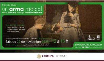 Museo Nacional de San Carlos albergará círculo de lectura sobre arte feminista