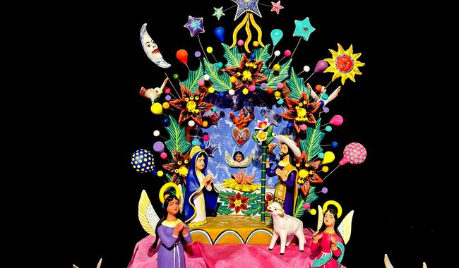 Fonart premia 'Homenaje a Xalitla' en el XXIX Concurso Nacional de Nacimientos Mexicanos