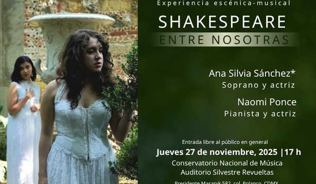 Shakespeare entre nosotras: música y literatura en el Conservatorio Nacional de Música