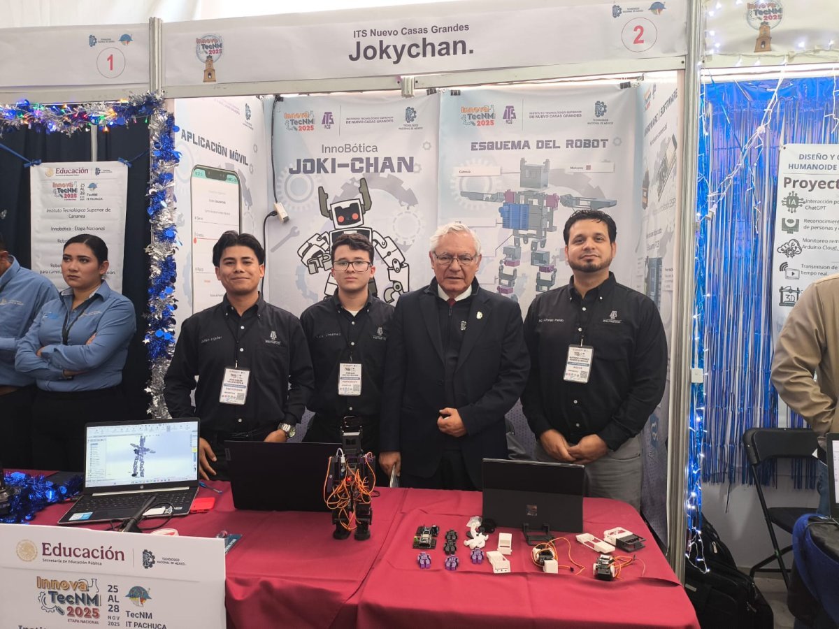 Estudiantes del Tecnológico de Nuevo Casas Grandes destacan como finalistas en Cumbre Nacional InnovaTecNM 2025