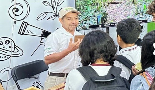 INIFAP participa en Semana de Ciencia y Tecnología 2025 con muestras etnobiológicas en Quintana Roo