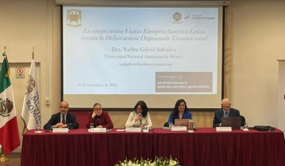 Unión Europea ante cambios geopolíticos impulsa análisis en conferencia del IMR y la UNAM