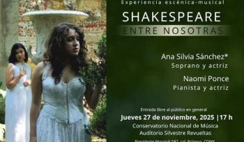 Shakespeare entre nosotras: música y literatura en el Conservatorio Nacional de Música