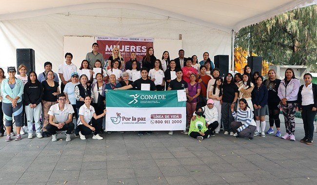 CONADE impulsa participación femenina en el deporte con evento 'Mujeres Xochimilcas en el Deporte'