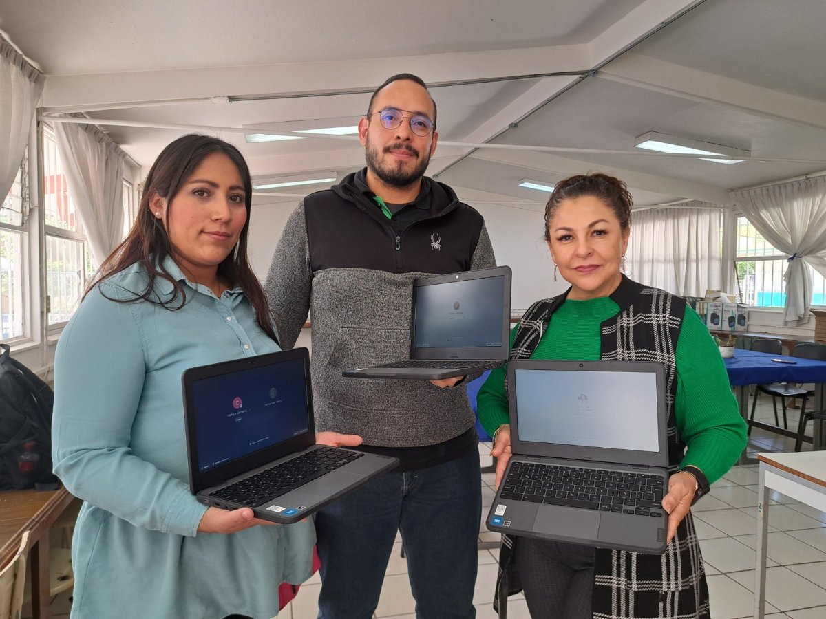 Gobierno de Aguascalientes realiza inversión histórica en equipamiento digital para escuelas públicas