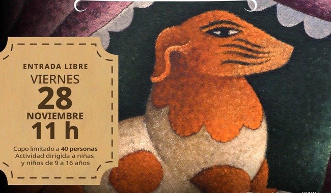 MUNAL y Museo de San Carlos ofrecen actividades culturales para niñas y niños este 28 de noviembre