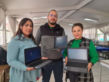 Gobierno de Aguascalientes realiza inversión histórica en equipamiento digital para escuelas públicas