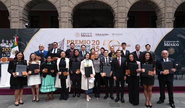 Presidenta Sheinbaum y CONADE entregan Premio Nacional de Deportes 2025 en ceremonia histórica