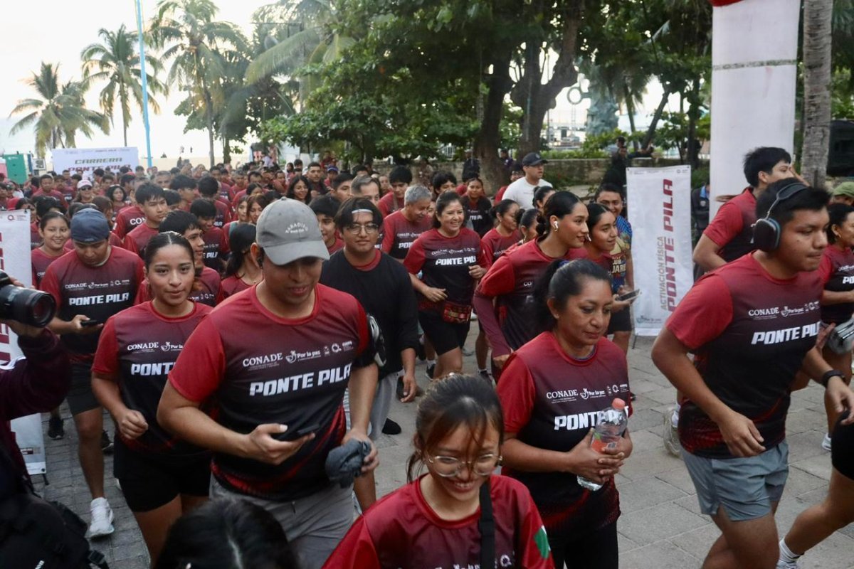 Quintana Roo reafirma compromiso de transformación deportiva con exitosa Carrera Ponte Pila CONADE
