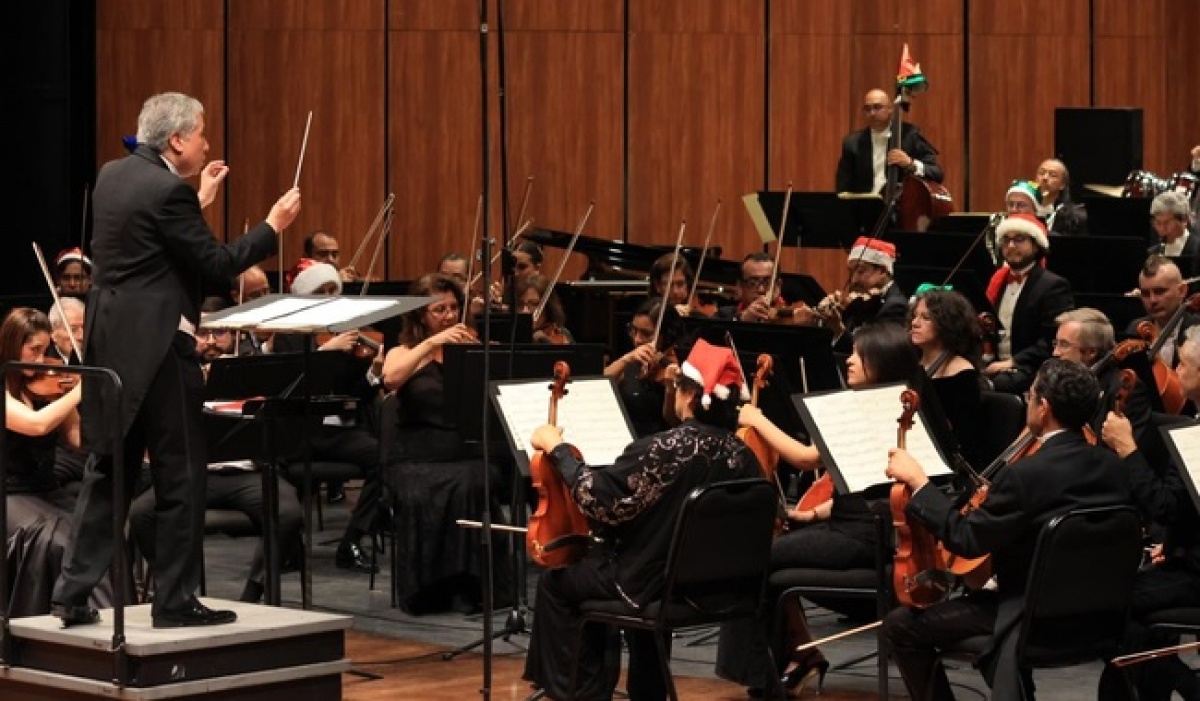 La Orquesta Sinfónica Nacional cierra 2025 con un Concierto Navideño que une solemnidad y magia musical