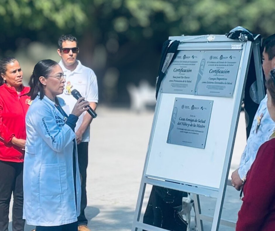 Comunidades de Guanajuato avanzan en salud comunitaria con certificaciones y capacitaciones
