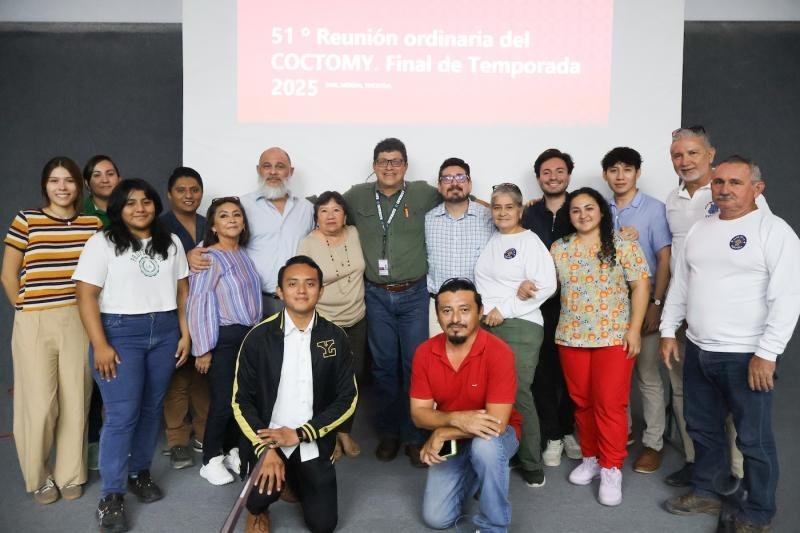 Se consolida modelo de conservación de tortugas marinas en Yucatán durante reunión del Coctomy