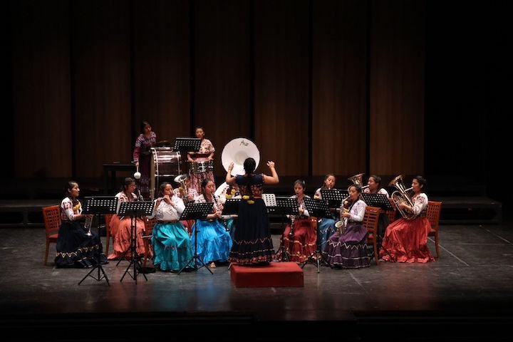 Seculta y Yamaha México otorgan 100 mil pesos en premios en final de concurso 'Ensambles de Mujeres de Viento' 2025