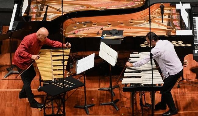 Tambuco ofrece un viaje sonoro de 100 años en Bellas Artes con 'Ballet Mécanique. Vanguardia futurista'