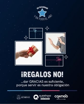 Contraloría de Querétaro lanza campaña 'No a los regalos' para funcionarios públicos