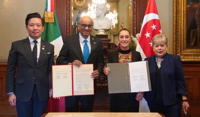 México y Singapur fortalecen cooperación en restauración de arrecifes y desarrollo internacional