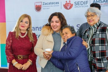 Gobierno de Zacatecas entrega 150 prótesis dentales a adultos mayores en programa Transformando Sonrisas