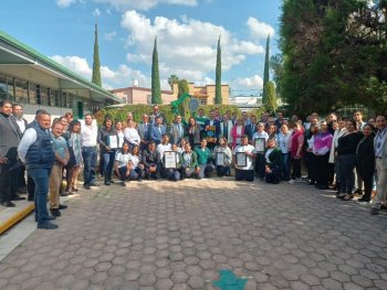 PAOT entrega Distintivo de Buenas Prácticas Ambientales al CONALEP Irapuato I por cuarto año consecutivo