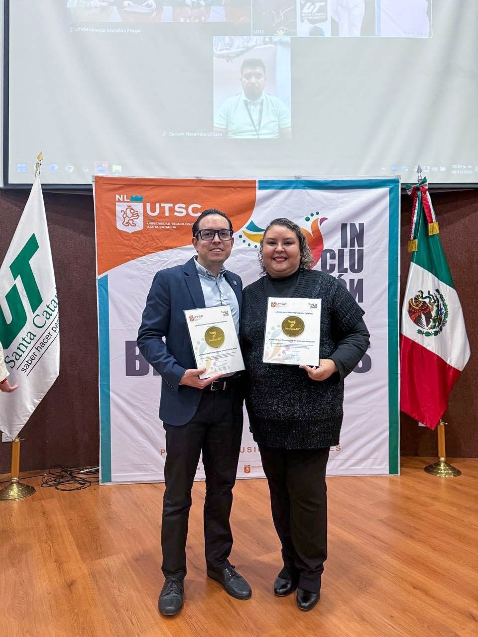 UP Santa Rosa recibe Distintivo DISTINGUET Oro por prácticas de inclusión y no discriminación