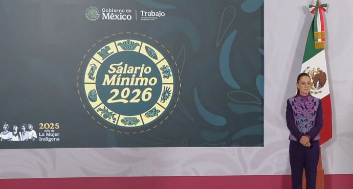 Salario mínimo 2026 subirá 13%: Sheinbaum anuncia el mayor incremento en más de cuatro décadas