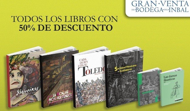 INBAL realizará XXXI Gran Venta de Bodega con más de 12 mil ejemplares y descuentos hasta del 50%