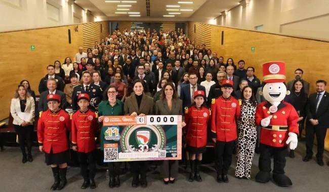 Lotería Nacional emite billete conmemorativo por 30 años del Sistema Nacional de Seguridad Pública