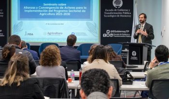 AGRICULTURA, FIDA y Tec de Monterrey impulsan alianzas para desarrollo rural en seminario conjunto