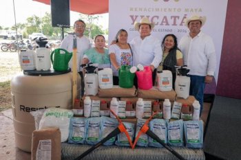 Gobierno de Yucatán invierte más de 5.6 mdp en caminos y huertos para el renacimiento del campo