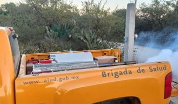 Hidalgo inicia quinta aplicación de insecticida contra mosco Culex en comunidades ribereñas de la presa Endhó