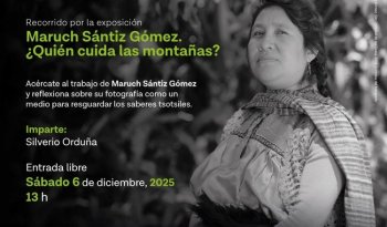 Recorrido guiado por la exposición de Maruch Sántiz Gómez en el Museo de Arte Moderno